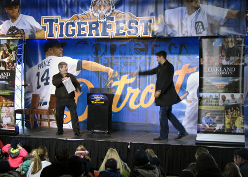 A2 Magic performance at Tiger Fest with Nick Castellanos